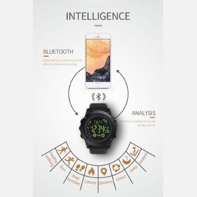 spovan 1p68 smart watch